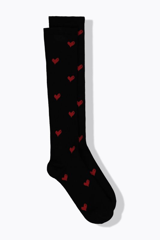 Чорапи компресионни със сърце