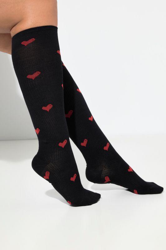 Чорапи компресионни със сърце