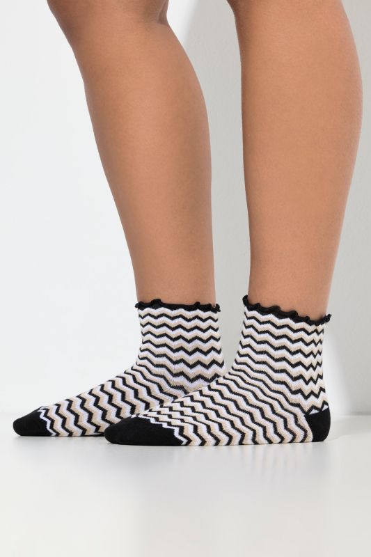 Чорапи комплект от 2 броя с райета