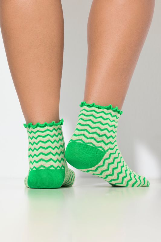 Чорапи комплект от 2 броя с райета