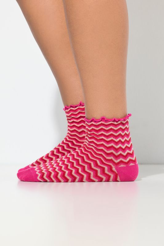 Чорапи комплект от 2 броя с райета