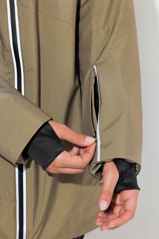 Яке трифункционално с контрастен цип