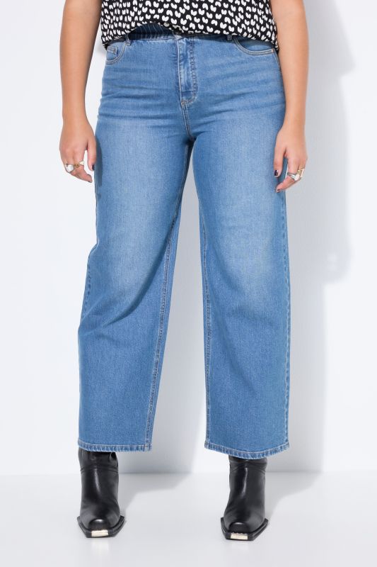 Дънки с широки крачоли