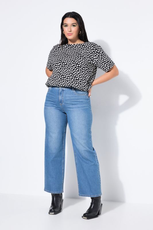 Дънки с широки крачоли