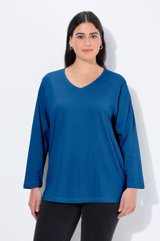 Back To Basics V-Neck Relaxed Fit Cotton Tee