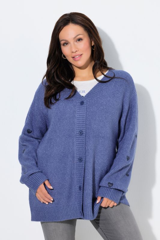 Жилетка с пайетено сърце