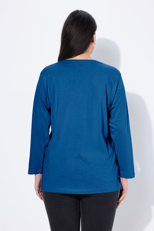 Back To Basics V-Neck Relaxed Fit Cotton Tee