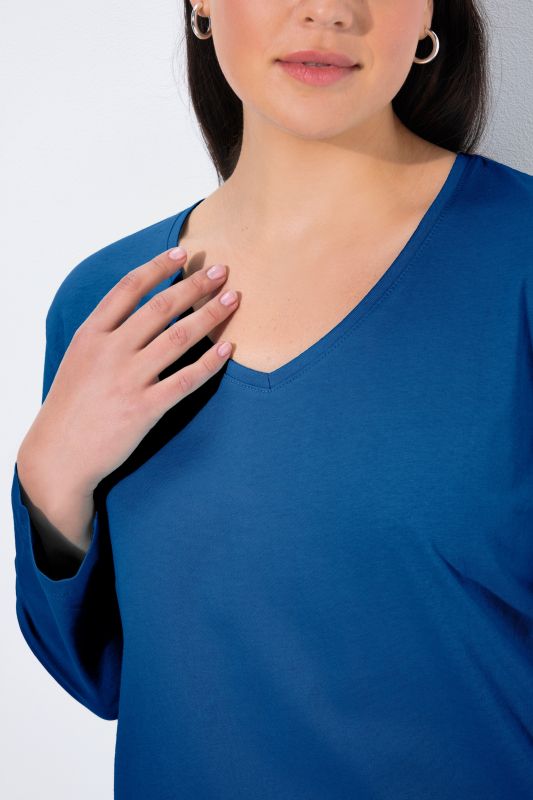 Back To Basics V-Neck Relaxed Fit Cotton Tee