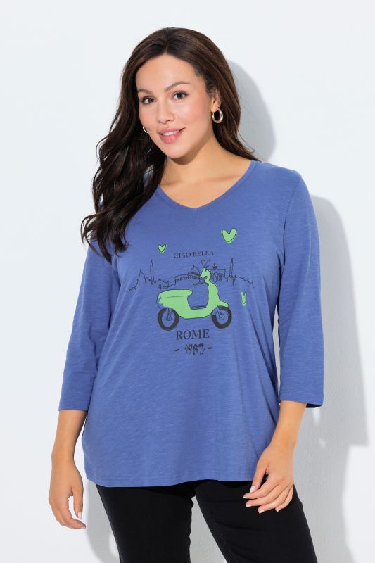 Ciao Bella 3/4 Sleeve Graphic Tee