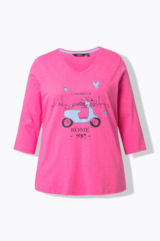 Ciao Bella 3/4 Sleeve Graphic Tee