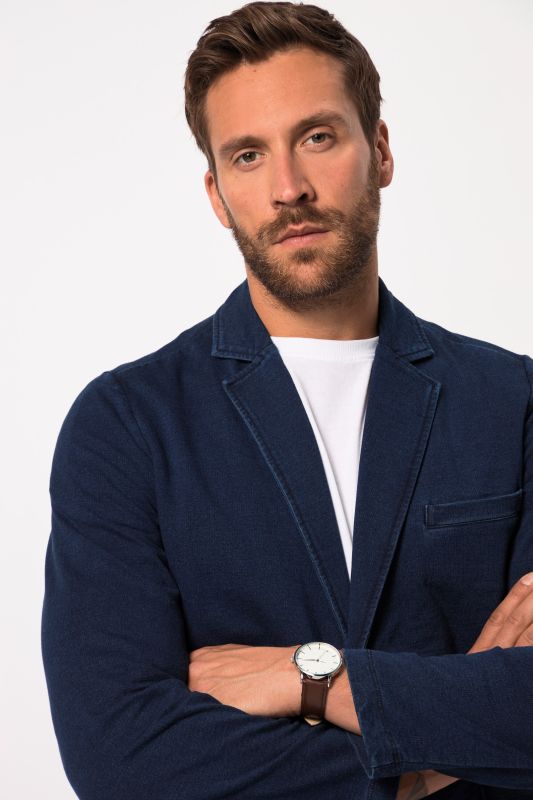 Суитчър в индигов цвят