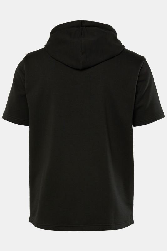 Суитчър с качулка и къси ръкави