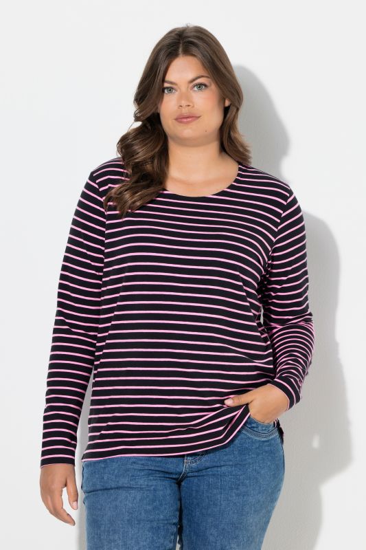 Striped Crew Neck Shirt