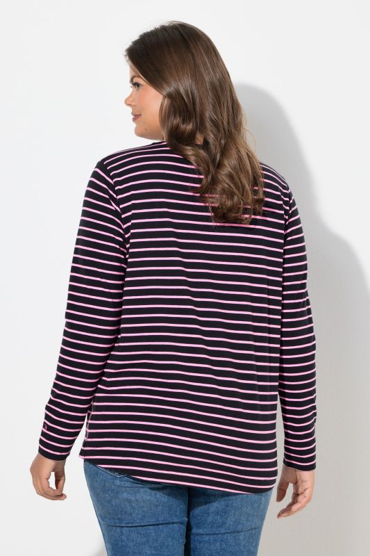Striped Crew Neck Shirt