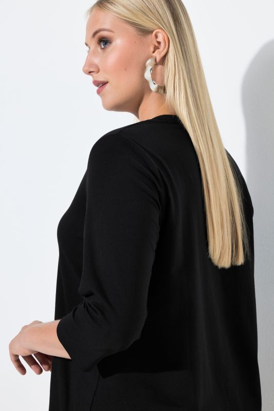 Beaded Detail 3/4 Sleeve Tee