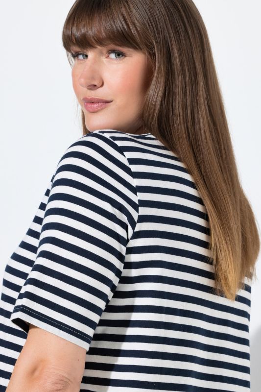2 Pack Eco Cotton Striped Tees