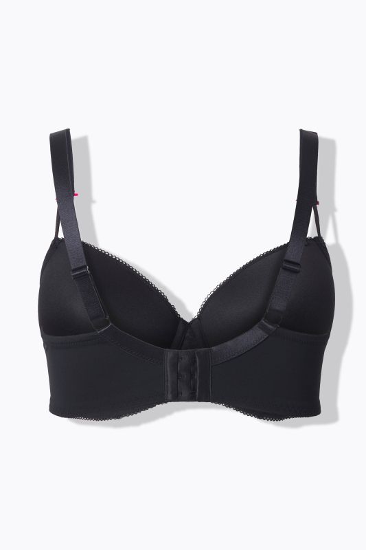 Two-Tone Gold Lace Underwire Bra