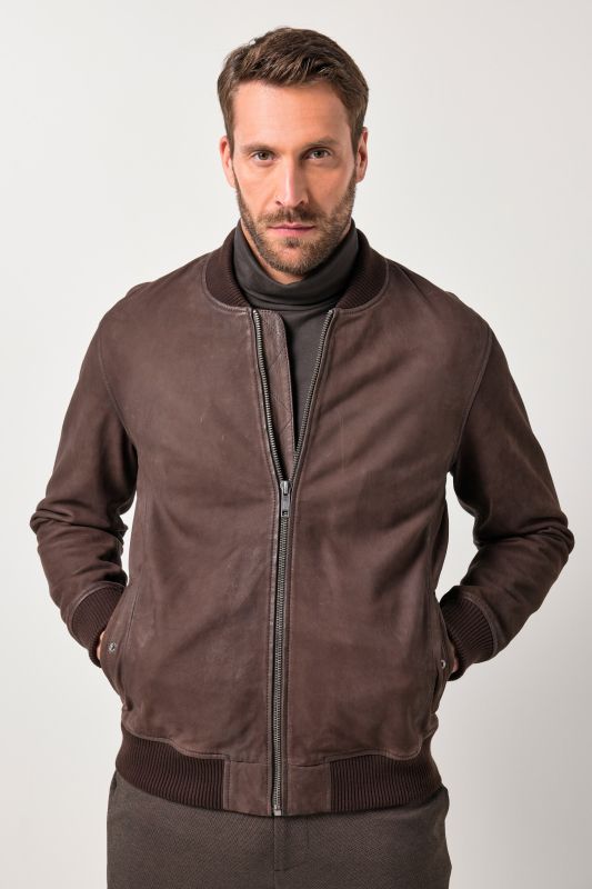 Яке кожено с колежанска яка