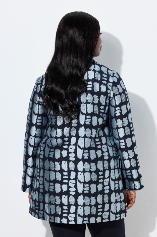 Блейзър с абстрактен принт