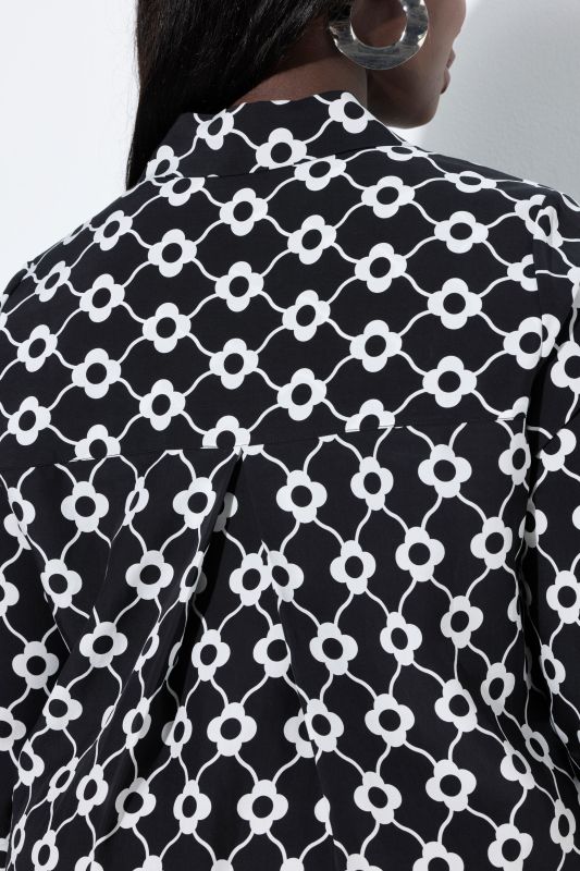 Graphic Flower Dress