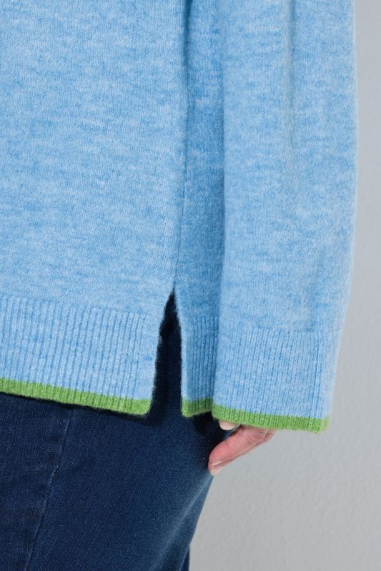 Heart Embroidered Sweater