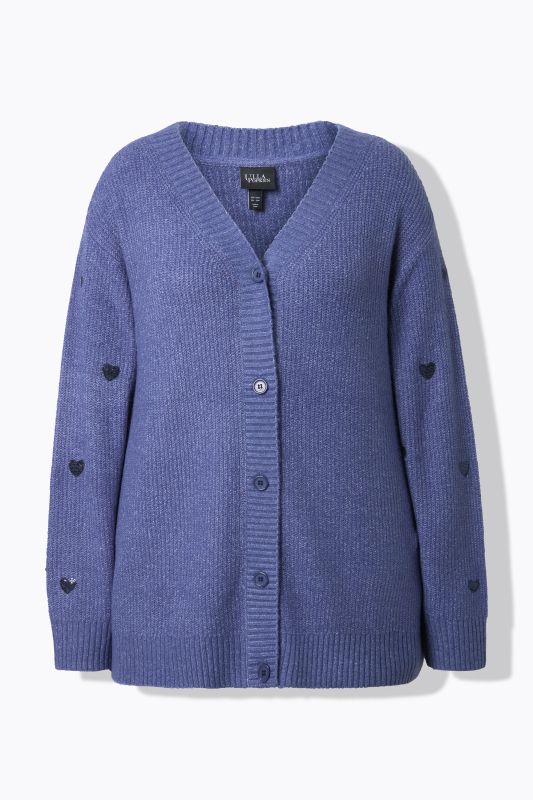 Жилетка с пайетено сърце