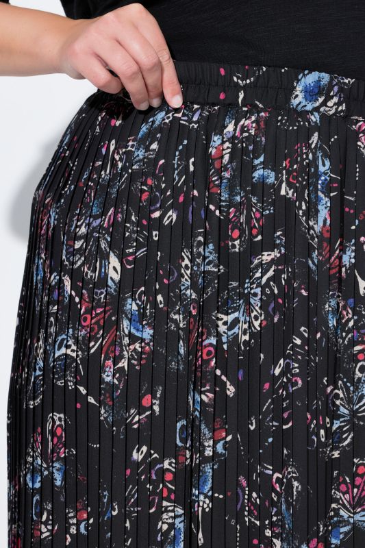 Colorful Butterfly Print Skirt