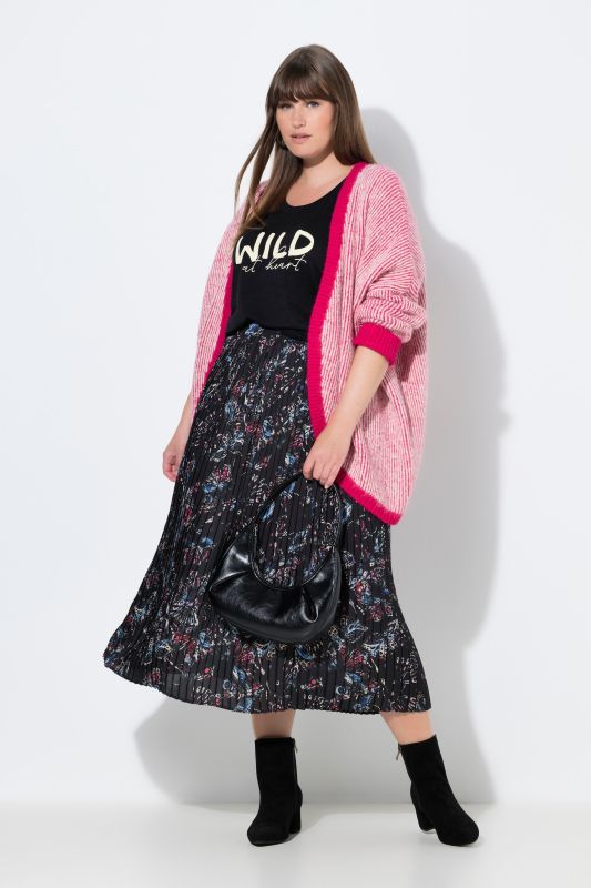 Colorful Butterfly Print Skirt