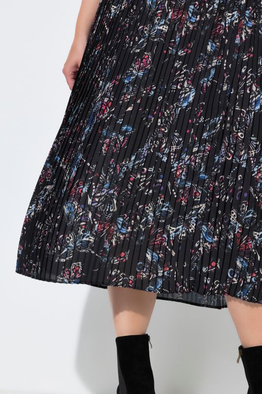 Colorful Butterfly Print Skirt