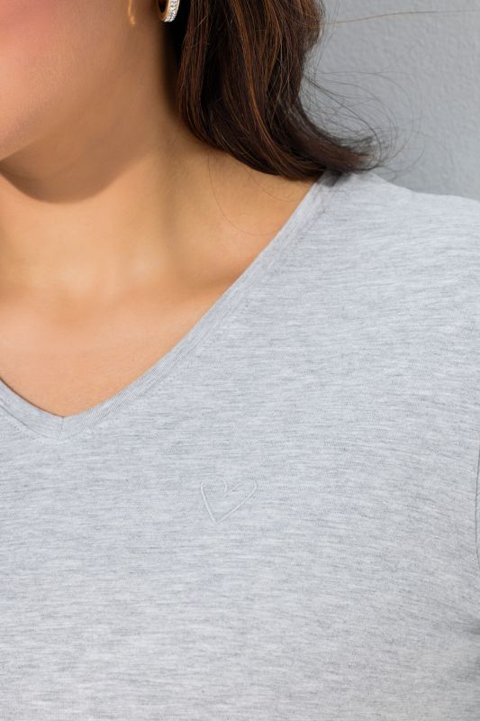 Heart Logo Embroidered Tee