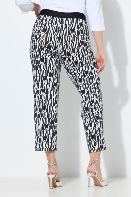 Modern View Print Pants