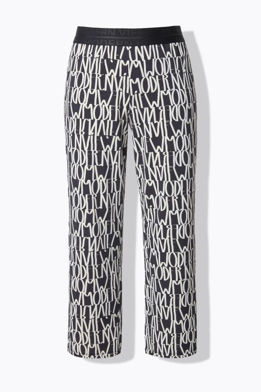 Modern View Print Pants