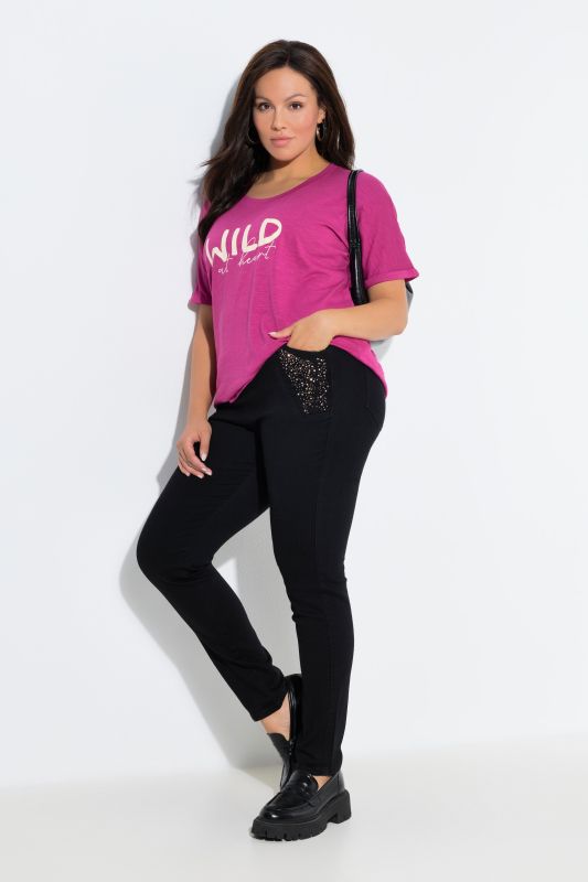 Rhinestone Detail Jeggings