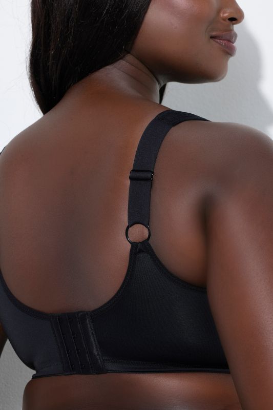 Mesh Panel Comfort Bra