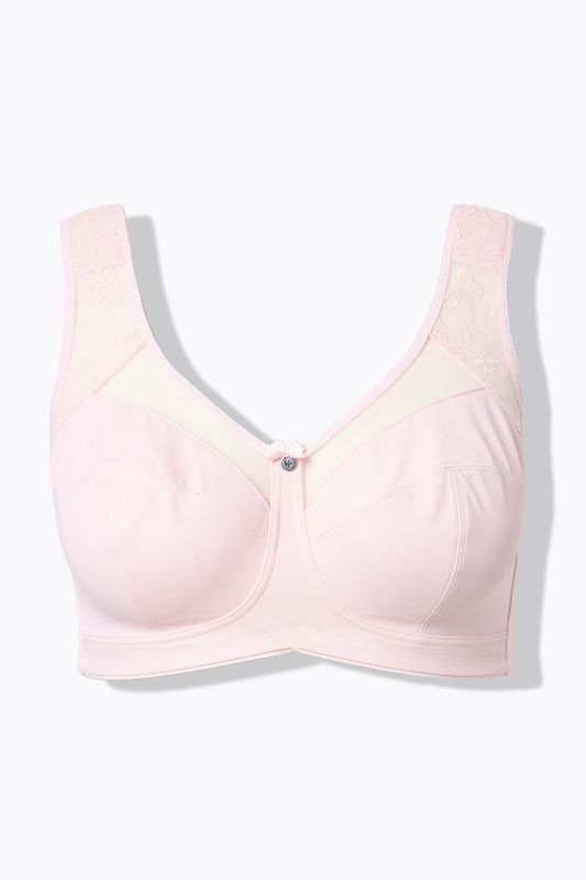 Mesh Panel Comfort Bra