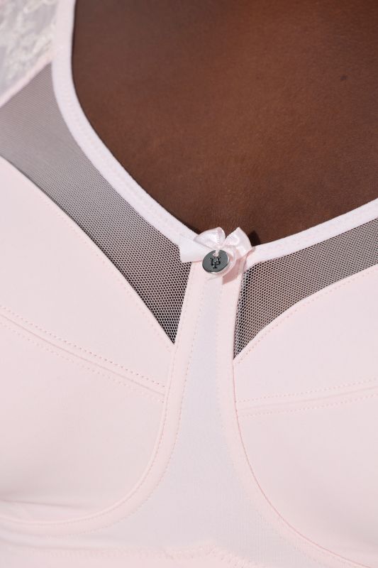 Mesh Panel Comfort Bra