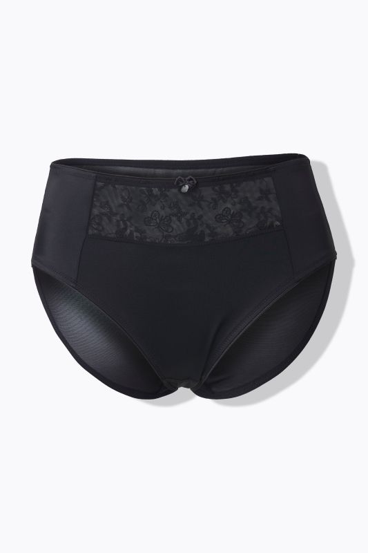 Butterfly Lace Panel Midi Brief