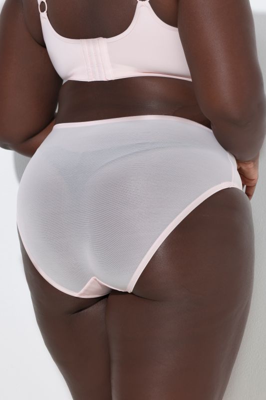 Butterfly Lace Panel Midi Brief