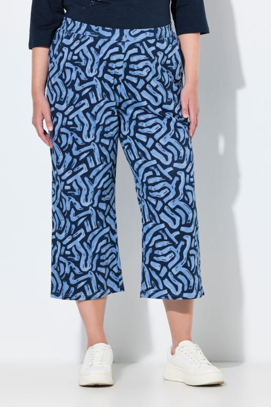 Eco Cotton Graphic Print Culottes