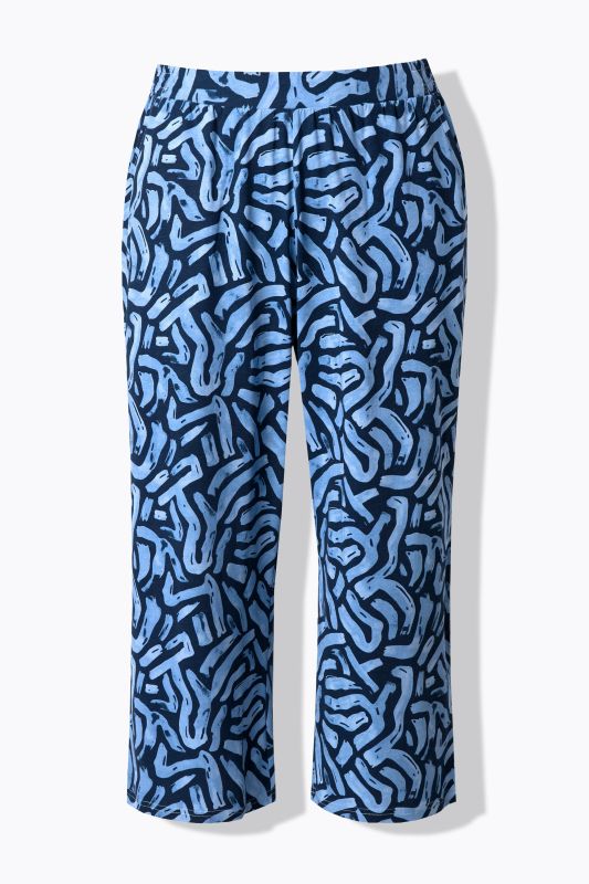 Eco Cotton Graphic Print Culottes