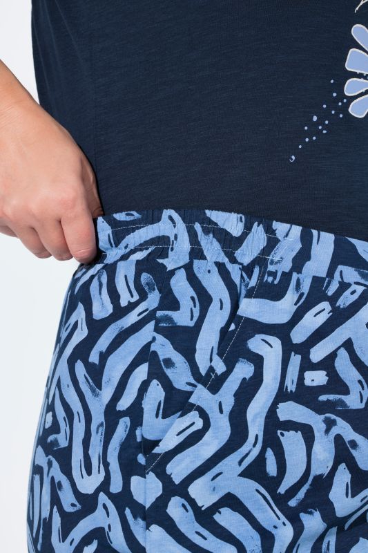 Eco Cotton Graphic Print Culottes