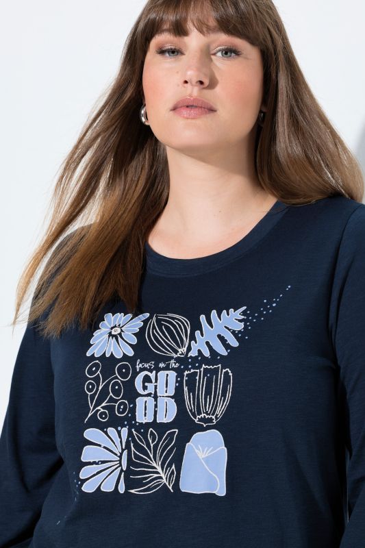 Eco Cotton Botanical Print Tee