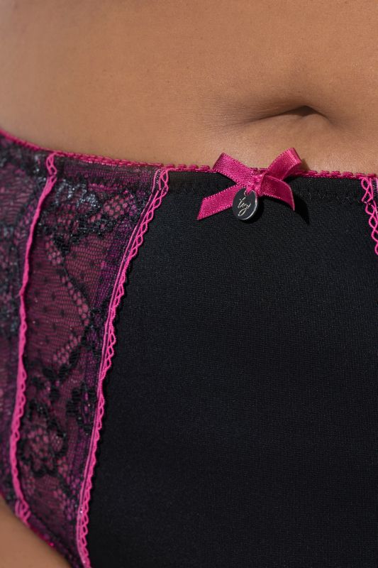 TruYou Floral Lace Midi Brief