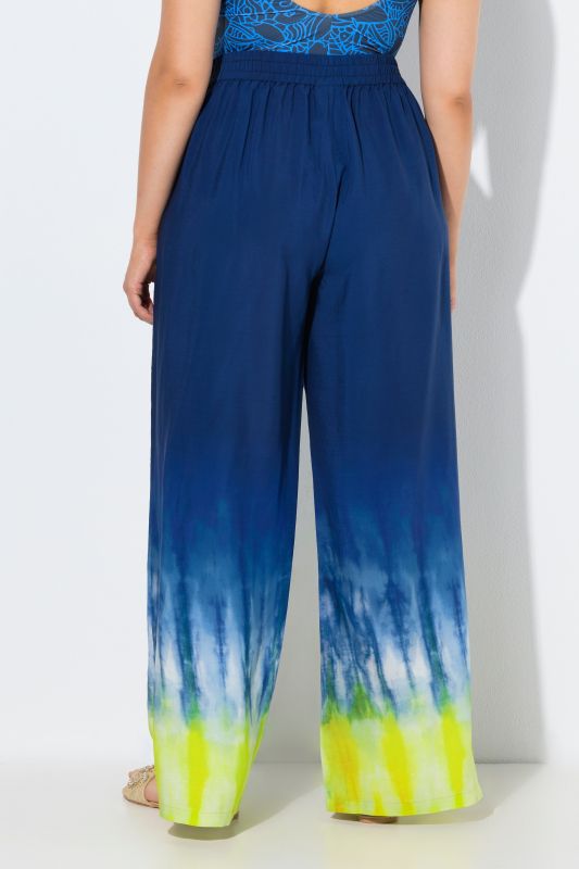 Sunny Beach Batik Palazzo Pants