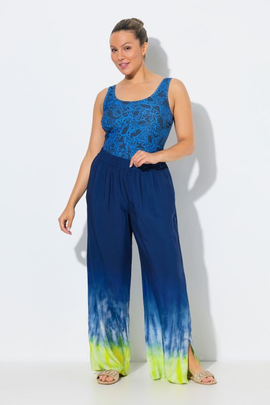 Sunny Beach Batik Palazzo Pants