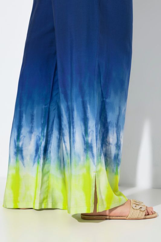 Sunny Beach Batik Palazzo Pants