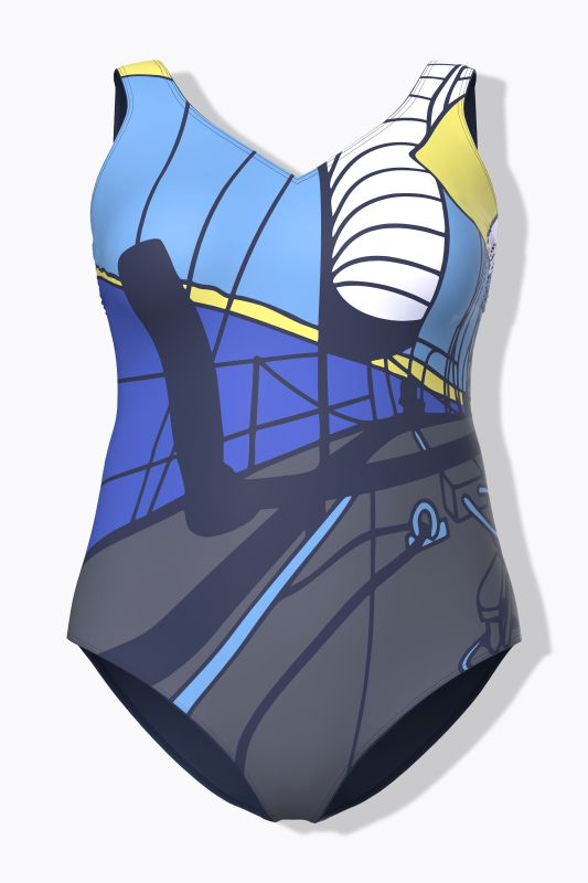 Sailing Deck Swimsuit