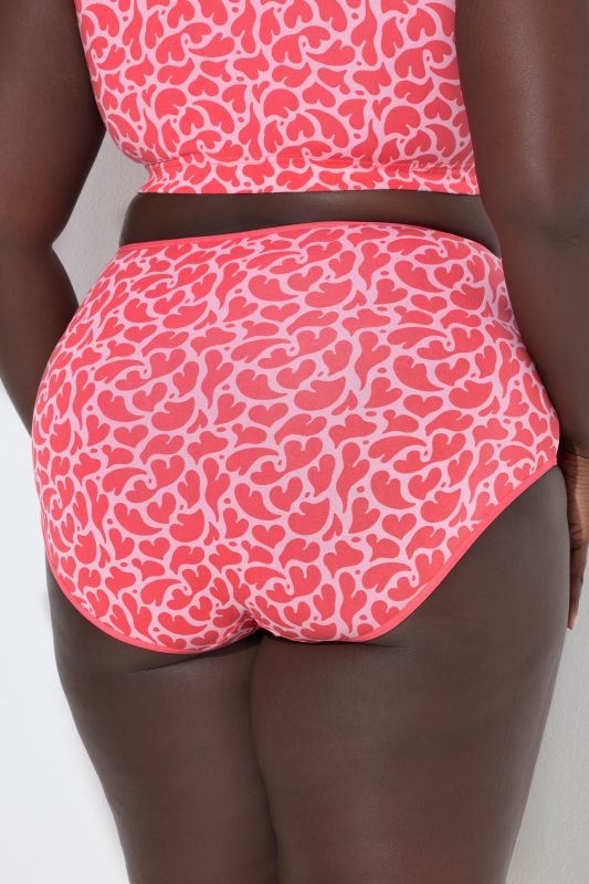 Бикини комплект от 3 броя с принт на сърца