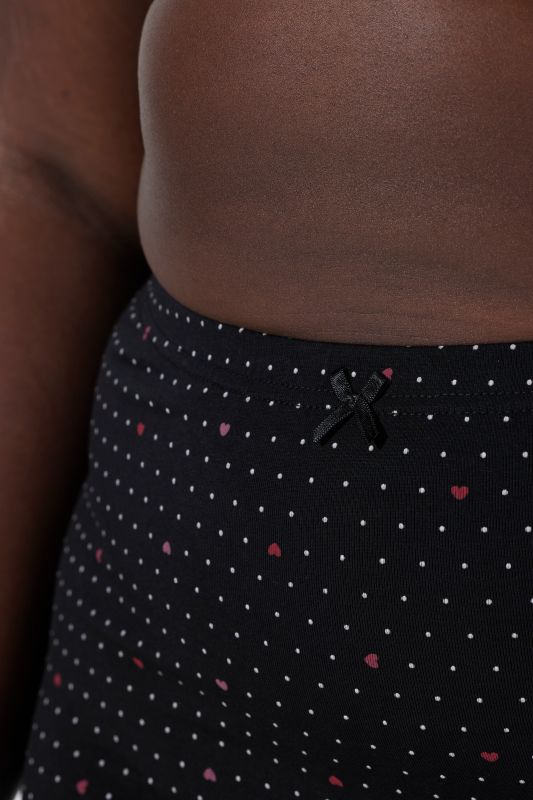 Боксерки комплект от 3 броя с принт на сърца