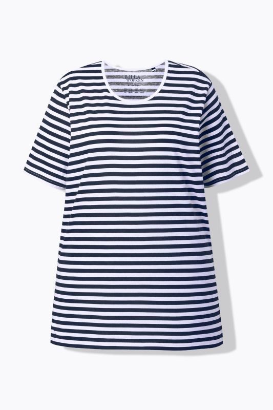 Eco Cotton Striped Crew Neck Tee